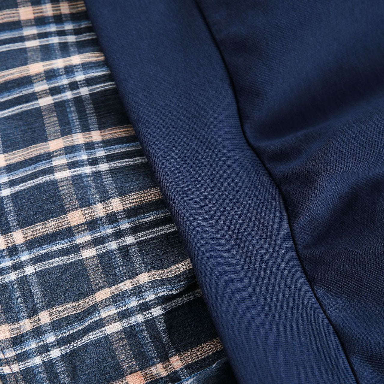 American Retro Loose False Two Pieces Hoodie Coat